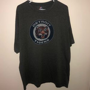 Majestic MLB Detroit Tigers Logo Tee Shirt